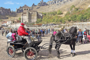 El caballo losino de Pancorbo es una de las tres únicas razas ibéricas que aún sobreviven.-G. G.