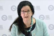 Kimberly Breier, durante una conferencia.-AP / LUIS BENAVIDES