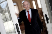 El exgobernador del Banco de España Miguel Ángel Fernández Ordóñez.-JOSE LUIS ROCA