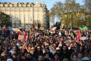 Protestas en Londres contra el cambio climático.-EFE / EPA