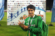 Diego Ruiz se proclamó recientemente campeón de Europa de clubes con el Playas de Castellón-ECB
