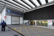 Imagen del acceso de Urgencias del HUBU. RAÚL G. OCHOA