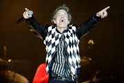 Mick Jagger, en el concierto de Chicago, tras su operación de corazón.-AFP / KAMIL KRACZNSKI