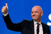El presidente de la FIFA, Gianni Infantino.-EFE/EPA/FELIPE TRUEBA