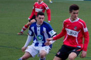 Irazabal en el choque que jugó el Vitoria ante la Real  B.-BERRIA.HARROBISPORT.COM