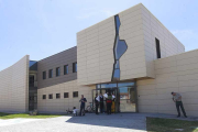 Imagen del nuevo centro cívico, médico y oficinas municipales de San Medel.-RAÚL G. OCHOA