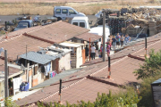 En el poblado del Encuentro residen cerca de 40 familias.-ISRAEL L. MURILLO