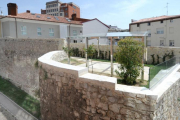 Vista de la instalación ubicada en uno en uno de los cubos de la muralla.-ISRAEL L. MURILLO