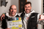 Javier Castro (izquierda) y Jorge González, director y productor del documental ‘Las Vegas 2’, respectivamente. LAS VEGAS 2