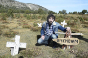 David Alba, en Sad Hill.-Ricardo Ordóñez (ICAL)