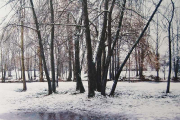 ‘Nieve’, un óleo sobre lienzo de 180x180 cm, es la pieza ganadora.-