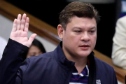 Paolo Duterte durante su comparecencia ante el Senado filipino.-REUTERS / ERIK DE CASTRO