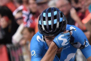 Mikel Landa, en una etapa del Tour de Francia 2019.-AFP