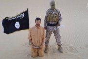 AP  Tomislav Salopek, en una imagen del vídeo difundido por el EI el 5 de agosto.-Foto: AP