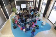 Imagen de una de las actividades celebradas en La Estación.-RAÚL G. OCHOA