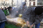 Fiesta de la Matanza, en el Burgo de Osma (Soria)-ICAL
