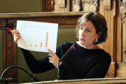 La concejala de Medio Ambiente de Valladolid, María Sánchez. ECB