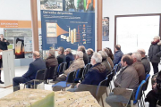 Un momento de la intervención del alcalde, Carlos Gallo, en la reapertura del museo, el cual recibió el pasado año más de 4.000 visitas.-ECB