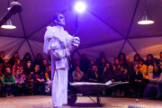 Representación de 'Duelo', de Jean Philippe Kikolas, en el Escena Abierta 2023. TOMÁS ALONSO