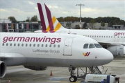 Un avión de Germanwings.-