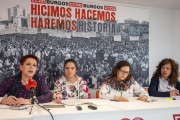 María Ruiz, Carmen Fernández, Bienvenida García y Yolanda Reyes.-ISRAEL L. MURILLO