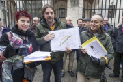 Los pueblos enviarán a los ministerios el informe que, encargado a un experto, recoge los muchos elementos que Fomento ha obviado en su proyecto ‘Oeste’.-I. L.M.
