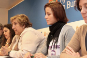 Jesús Ortego, Estrella Paredes, Ana Lopidana,Eva de Ara y Silvia Álvarez de Eulate.-ISRAEL L. MURILLO