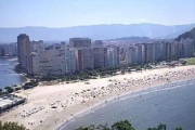 Playa del Itararé, en Sao Vicente.-