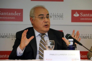 El juez Pablo Llarena, en un curso de verano de la Complutense en El Escorial.-TANIA TAPIA