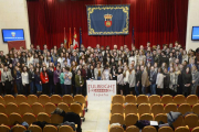 Participantes del Programa Fulbright en el Aula Magna de la Universidad de Burgos.-SANTI OTERO