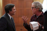 Mark Ruffalo (izquierda) y Todd Haynes, en el rodaje.-MARY CYBULSKI / FOCUS FEATURES