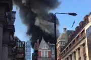 Imágenes del fuego en el centro de Londres-/ PERIODICO