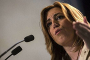 Mitin de Susana Díaz en Vélez-Malaga.-Foto: ATLAS