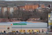 Vista del supermercado de Mercadona en la zona de Cellophane.-ISRAEL L. MURILLO