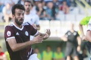 Fer Ruiz jugó en El Plantío contra el Burgos CF.-ISRAEL L. MURILLO