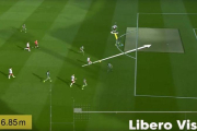Imagen de un momento de un partido con las nuevas tecnologías gráficas para poder analizar el encuentro de manera más visual.-EL PERIÓDICO