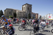 Imagen de la edición anterior de la marcha ciclista solidaria.-RAÚL G. OCHOA