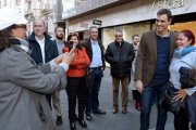 Pedro Sánchez pasea por Valladolid, el pasado jueves.-/ PERIODICO (EFE / NACHO GALLEGO)