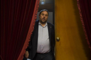 El vicepresidente de la Generalitat, Oriol Junqueras, en el Parlament.-/ ALBERT BERTRAN