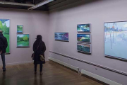 ‘Horizontes’ se compone de 75 pinturas de distintos formatos y con la naturaleza como auténtica protagonista.-Santi Otero
