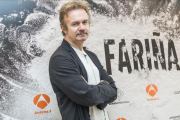 El actor Tristán Ulloa interpreta al sargento Darío Castro en Fariña.-RAFAEL BRAVO