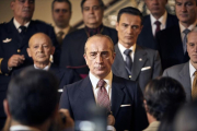 Imagen de De la ley a la ley, con Gonzalo de Castro caracterizado como Torcuato Fernández-Miranda.-TVE