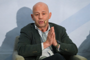 Pablo Gómez durante el Club de Prensa de El Mundo / LOSTAU