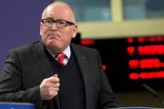 El vicepresidente de la Comisión Europea, Frans Timmermans, el pasado diciembre, en Bruselas.-EL PERIÓDICO (AP / VIRGINIA MAYO)