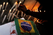 Protestas en Brasil por la muerte de Evaldo Rosa.-REUTERS