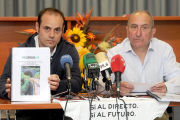 La plataforma celebró ayer una rueda de prensa en Burgos.-ISRAEL L. MURILLO