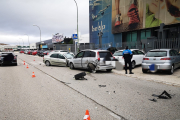 Imagen del accidente. POLICÍA LOCAL