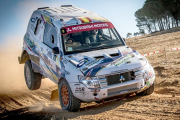 Gutiérrez, en acción durante el Rally de Cuenca.-FOTO CEDIDA POR ARC-RACING / P. MONTALVO