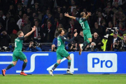Lucas Moura celebra su tercer gol, que lleva al Tottenham a la final de la Champions.-REUTERS / PIROSCHKA VAN DE WOUW