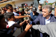 Duque aclaró que los países que tienen altos niveles de consumo deben enfrentar ese fenómeno mientras Colombia hace lo propio enfrentando a los carteles.-REUTERS